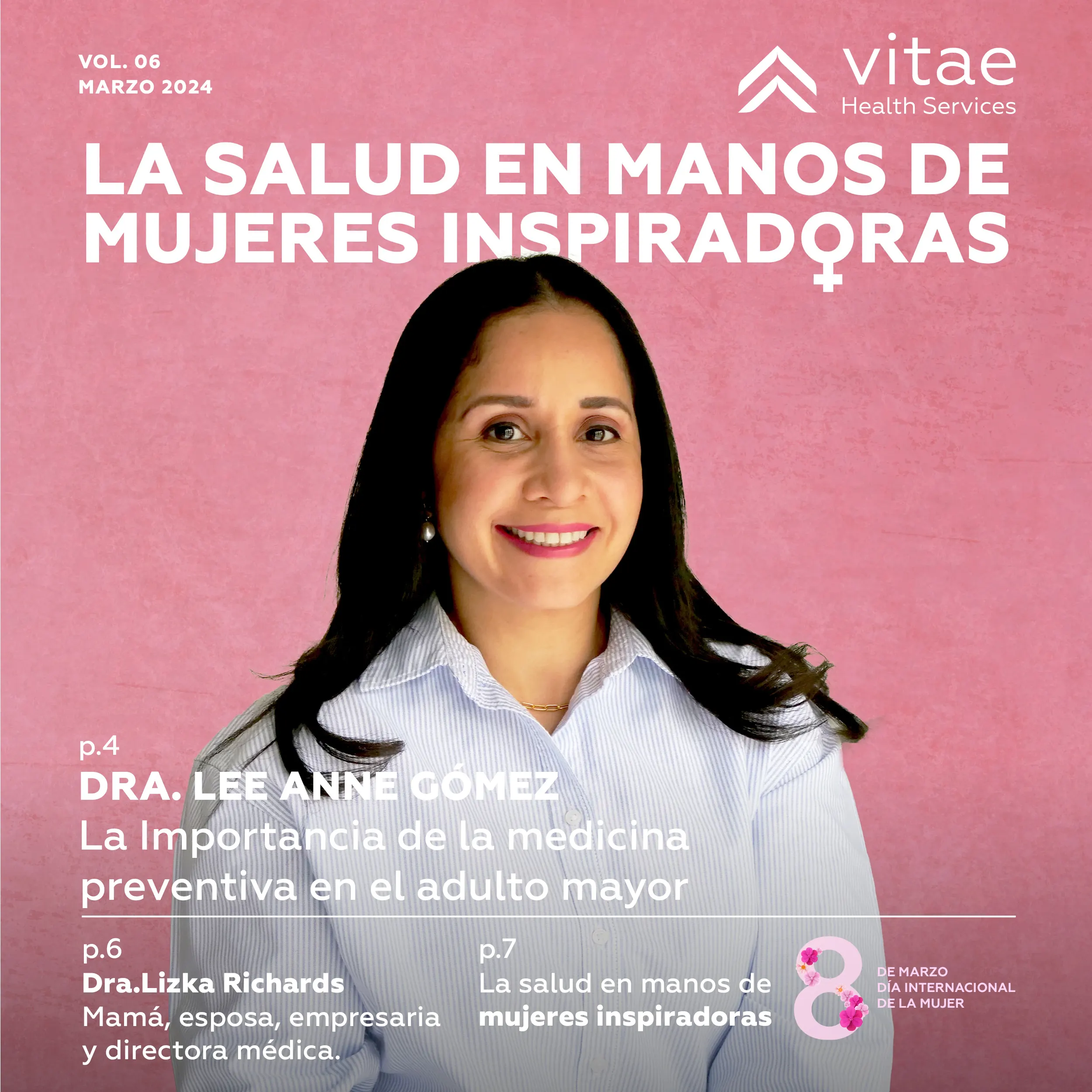 Revista La salud en manos de mujeres inspiradoras