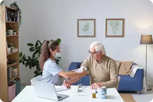 Home medical care: Laboratory services