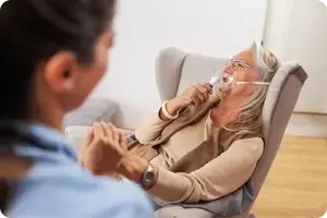 Home medical care: Physical and respiratory therapy