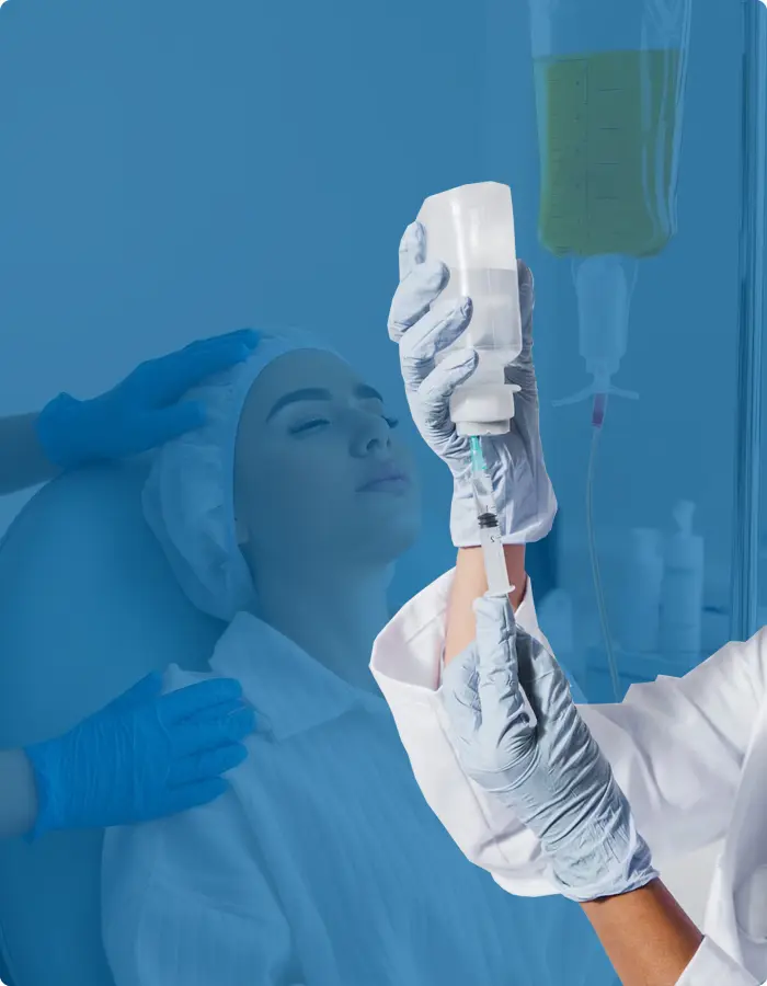 Hidratación intravenosa en casa